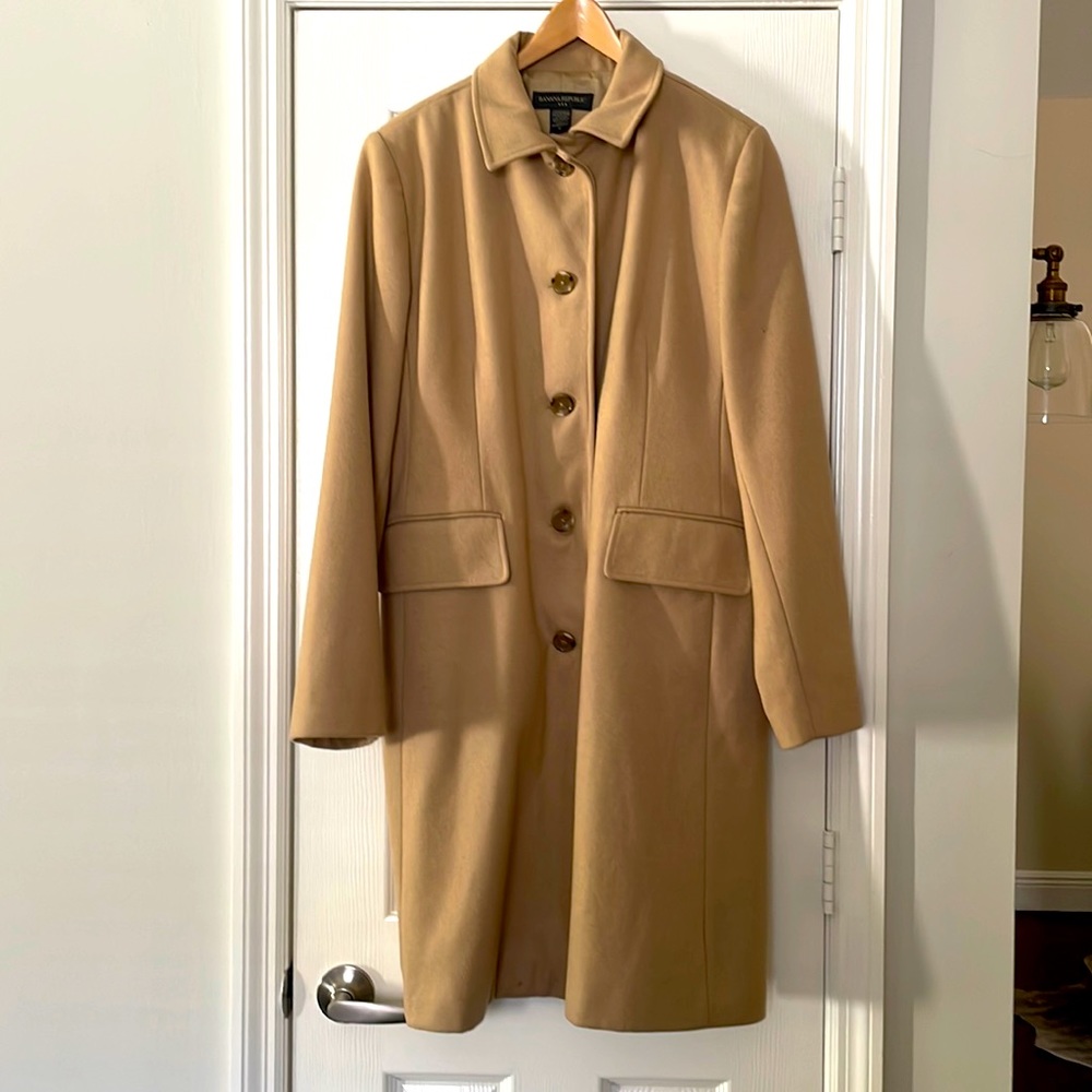 JCrew lady day topcoat wool size XL